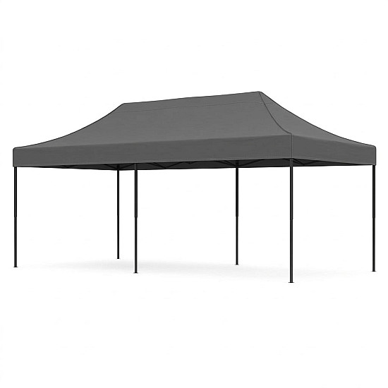 Automatically assembled garden gazebo 3×6 m grey MultiGarden
