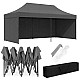 Automatically assembled garden gazebo 3×6 m grey MultiGarden