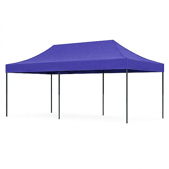 Automatically assembled garden gazebo 3×6 m blue MultiGarden