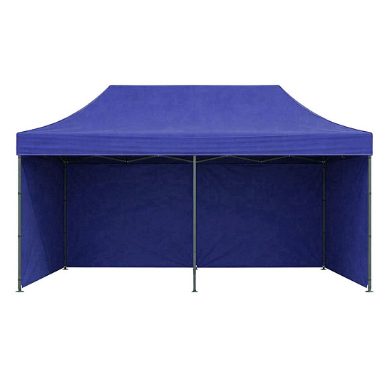 Automatically assembled garden gazebo 3×6 m blue MultiGarden