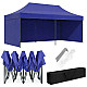 Automatically assembled garden gazebo 3×6 m blue MultiGarden