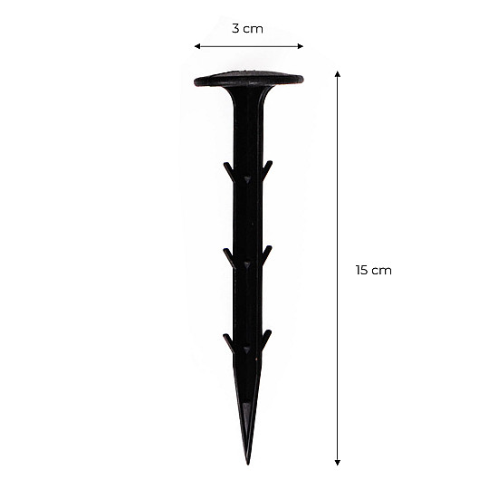 Agro audinio tvirtinimo kaiščiai 50 vnt. 15 cm MultiGarden