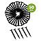 Agro fabric fixing pins 50 pcs. 15 cm MultiGarden