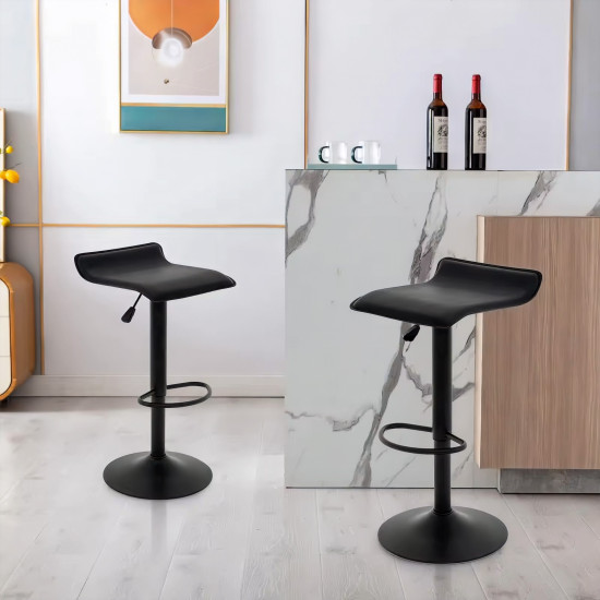 Pasukama juoda eko odos baro kėdė Foteliai ir kėdės ModernHome