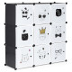 Children's storage cabinet with 9 shelves Vaikų baldai ModernHome
