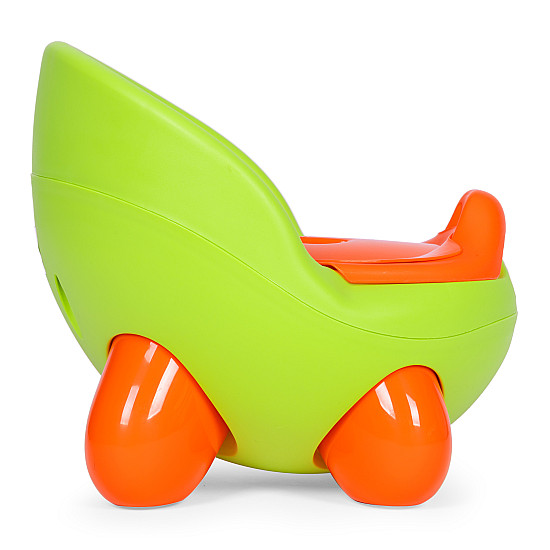 ECOTOYS roheline eemaldatava vooderdisega tualett lastele