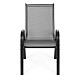 Set of grey garden chairs for terrace MultiGarden