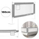 Bed Safety Rail 160 cm Protection Guard for Children Apsauginiai barjerai ECOTOYS
