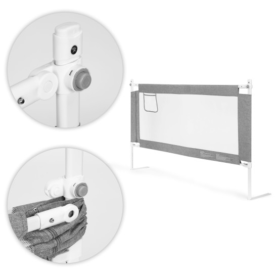 Bed Safety Rail 160 cm Protection Guard for Children Apsauginiai barjerai ECOTOYS