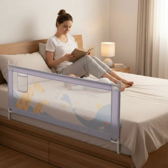 Bed Safety Rail 200 cm Protection Guard for Children Apsauginiai barjerai ECOTOYS