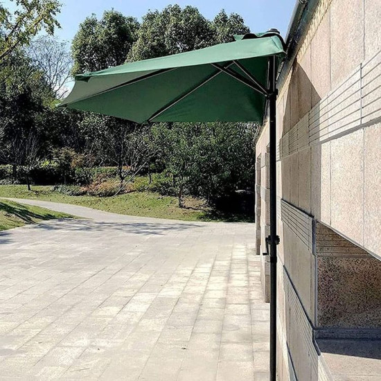 Žalias skėtis terasai 2,7 m