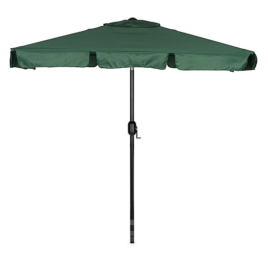 Didelis žalias stačiakampis sodo skėtis 200 x 130 cm Multigarden