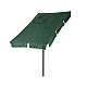 Didelis žalias stačiakampis sodo skėtis 200 x 130 cm Multigarden