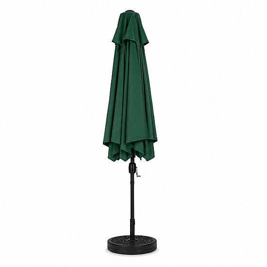 Didelis žalias stačiakampis sodo skėtis 200 x 130 cm Multigarden