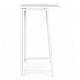 Sulankstomas baltas kompiuterio stalas 80x45 cm ModernHome