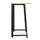 Sulankstomas rusvas kompiuterio stalas 80x45 cm ModernHome