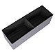 Light grey storage box 111x38 cm