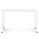 Balts datora/skolas galds 120x60 cm ModernHome