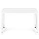 Balts datora/skolas galds 120x60 cm ModernHome