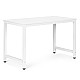 Balts datora/skolas galds 120x60 cm ModernHome