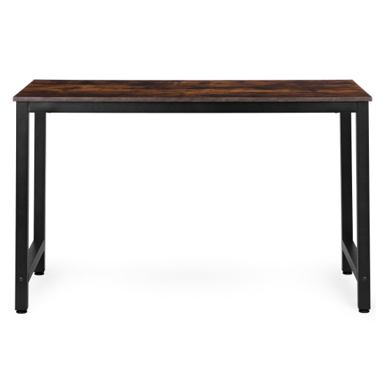 Tamsiai rudas kompiuterio/mokyklinis stalas 120x60 cm ModernHome