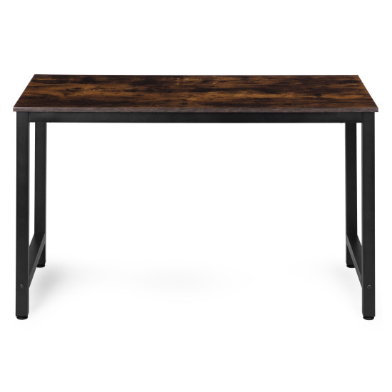 Tamsiai rudas kompiuterio/mokyklinis stalas 120x60 cm ModernHome