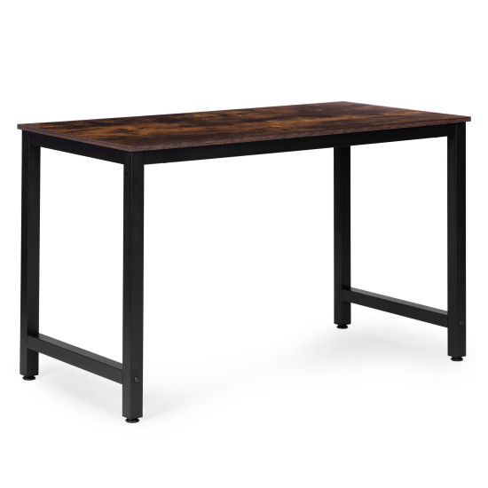 Tamsiai rudas kompiuterio/mokyklinis stalas 120x60 cm ModernHome