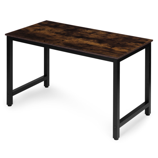 Tamsiai rudas kompiuterio/mokyklinis stalas 120x60 cm ModernHome