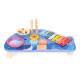 Vaikiškas medinis muzikinis veiklos staliukas Muzikos instrumentai ECOTOYS