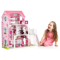 Medinis lėlių namelis iš Ecotoys