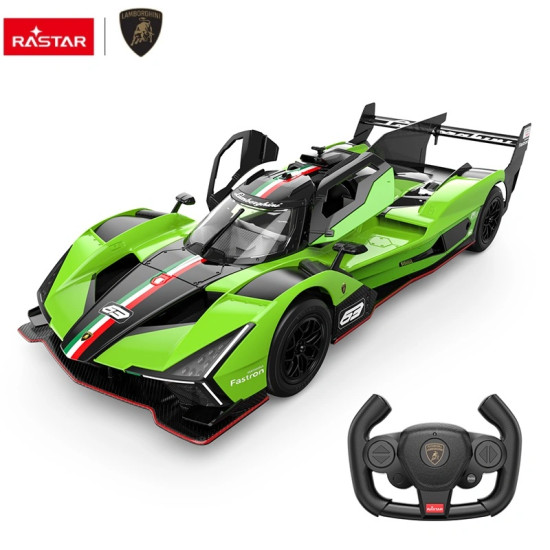 Nuotoliniu būdu valdomas automobilis Lamborghini SC63 LMDH Rastar
