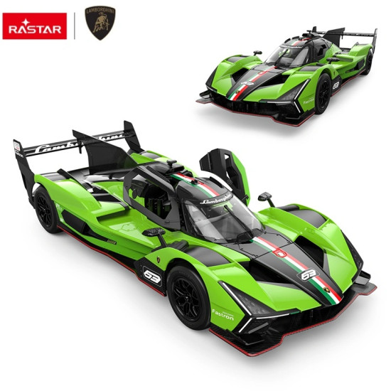 Nuotoliniu būdu valdomas automobilis Lamborghini SC63 LMDH Rastar