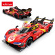 Nuotoliniu būdu valdomas raudonas automobilis Ferrari 499P