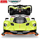 Nuotoliniu būdu valdomas žalias automobilis Aston Martin Valkyrie AMR PRO