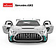 Nuotoliniu būdu valdomas pilkas automobilis Mercedes AMG GT2
