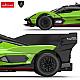 Nuotoliniu būdu valdomas žalias automobilis Lamborghini SC63 LMDH