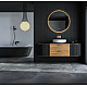 Apvalus LED vonios veidrodis 80 cm su 3 šviesos spalvomis ModernHome