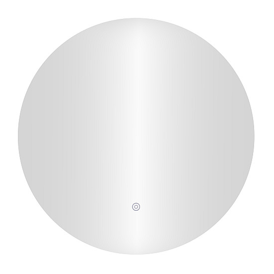 Apvalus LED vonios veidrodis 80 cm su 3 šviesos spalvomis ModernHome