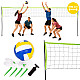 Tinklinio ir badmintono tinklas 600 x 240 cm sulankstomas MOVEPRO