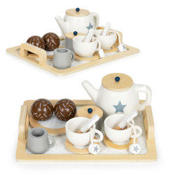 Medinis arbatos rinkinys 17 dalių ECOTOYS