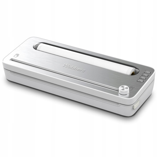 Baltas maisto produktų vakuuminis pakavimo aparatas, 120 W Elektronika ir buitiniai prietaisai WEBBER