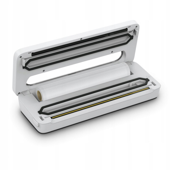 Baltas maisto produktų vakuuminis pakavimo aparatas, 120 W Elektronika ir buitiniai prietaisai WEBBER