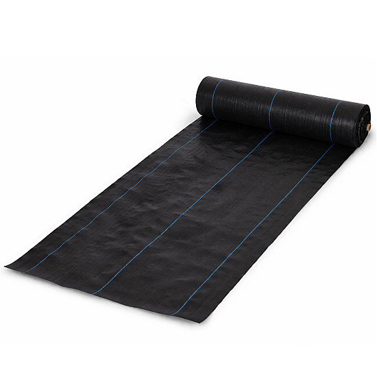 Juoda piktžolių kontrolės agro audinys 135 g/m² 0,8×100 m MultiGarden