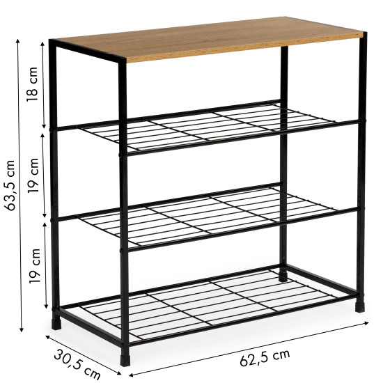 Metalinė batų lentyna ModernHome Lentynos ModernHome