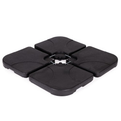 Skėčio pagrindo svoris (pripildytas vandens) – 60 kg