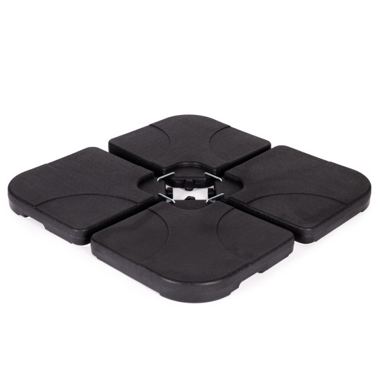 Skėčio pagrindo svoris (pripildytas vandens) – 60 kg