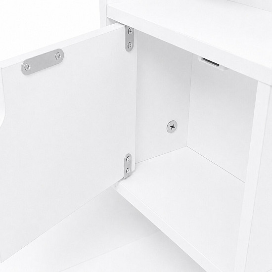 Kosmeetikalaud peegli ja LED-valgustusega ModernHome