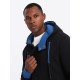 DEV - Men's zip-up hoodie - black B297 Men's zip-up hoodie - black