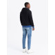 DEV - Men's zip-up hoodie - black B297 Men's zip-up hoodie - black
