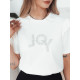 Women's white t-shirt Joy RY2524 - T-shirt Women's white t-shirt Joy RY2524